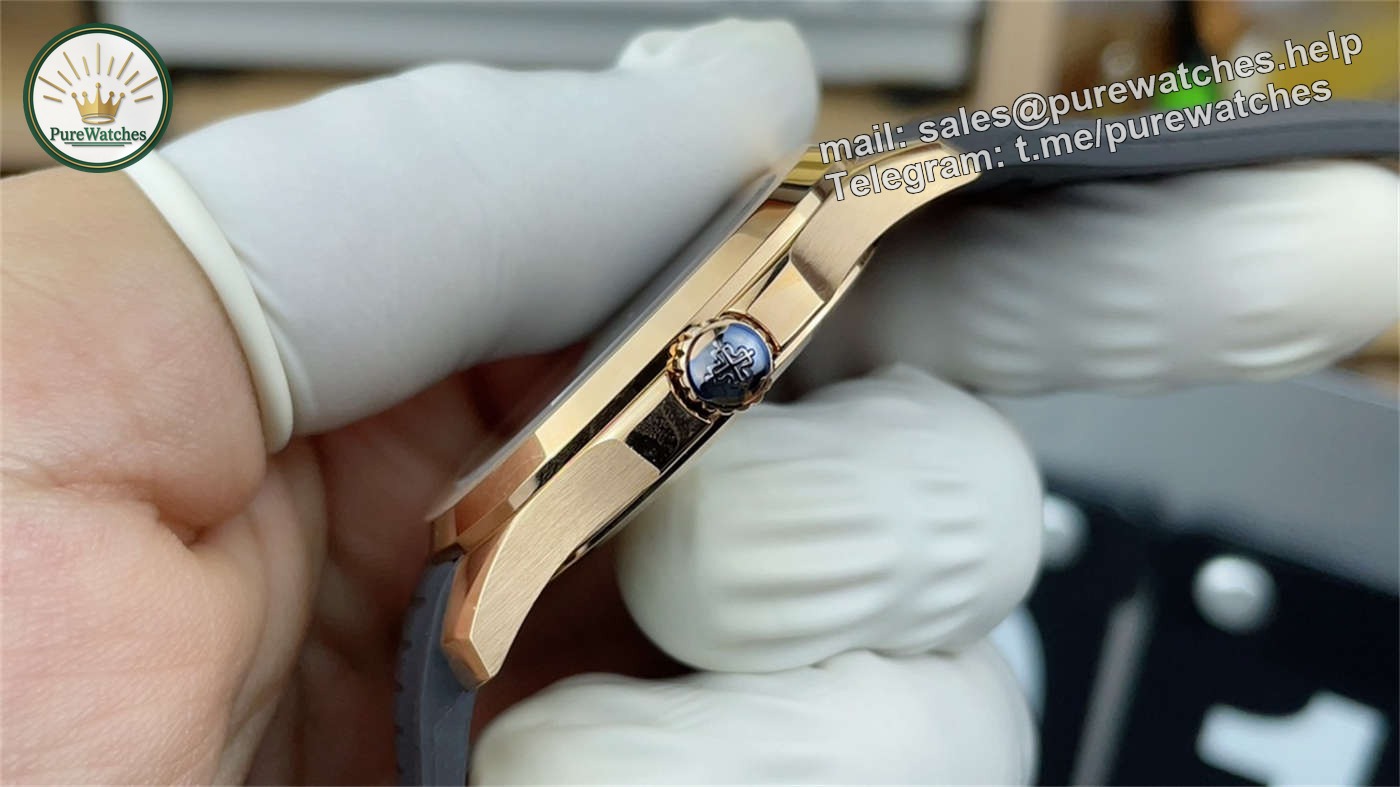 3K Factory Patek Philippe Aquanaut 5167R Rose Gold (V3 Upgrade) - Image 5