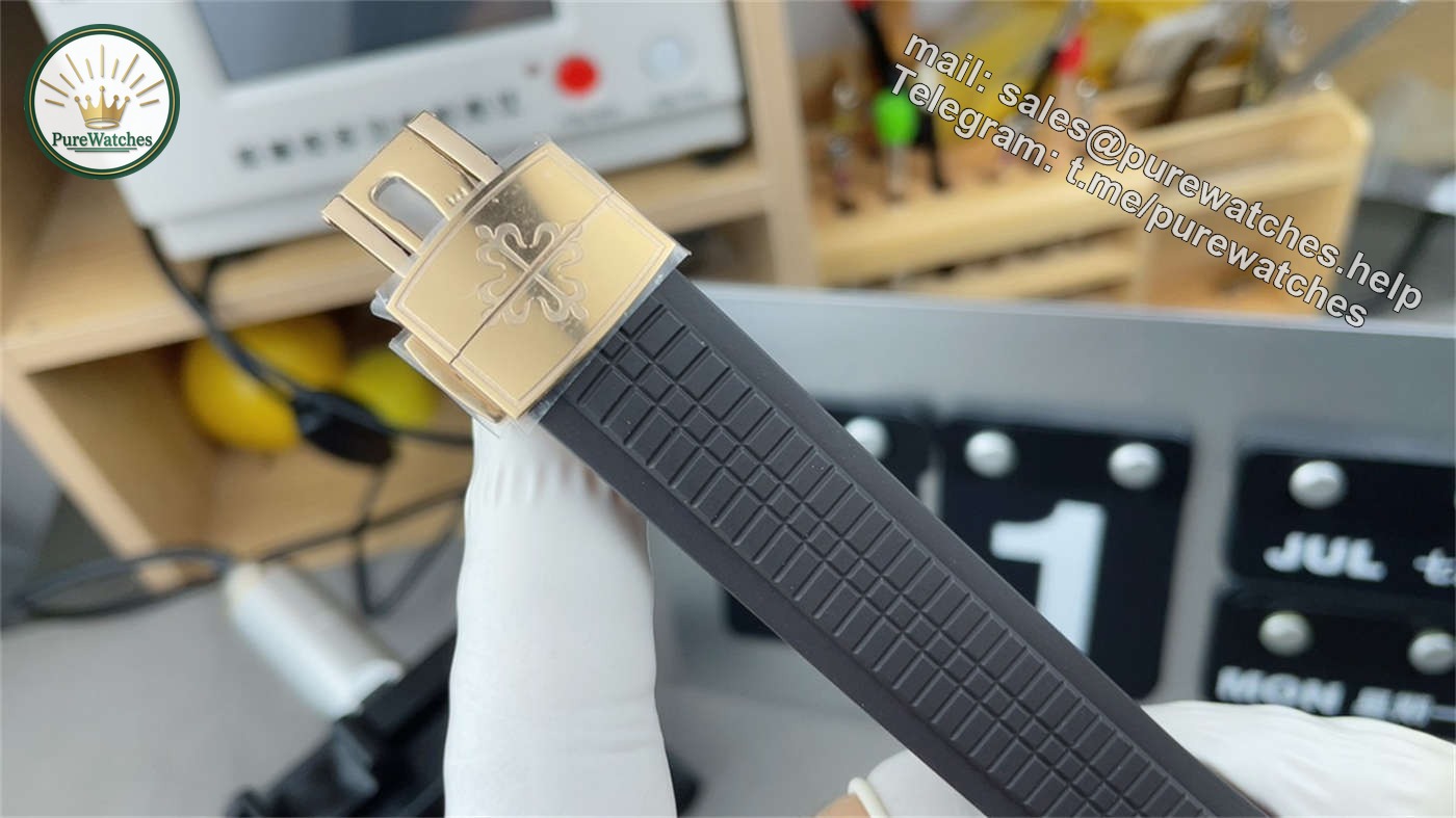 3K Factory Patek Philippe Aquanaut 5167R Rose Gold (V3 Upgrade) - Image 7