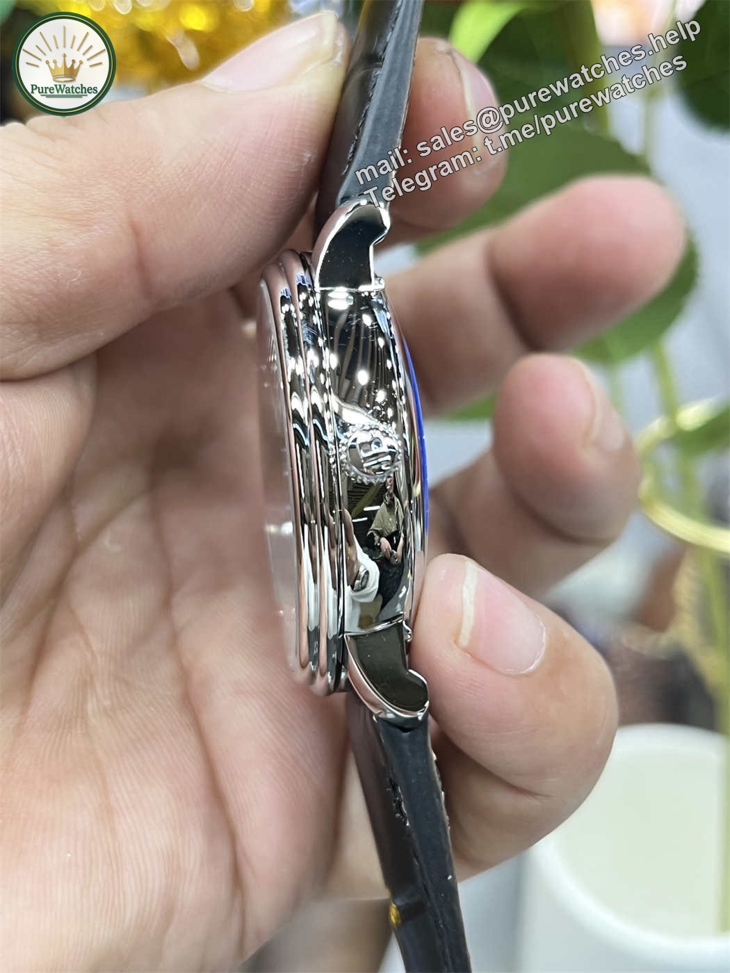 Blancpain Villeret 6654 Moonphase (Steel) – APS Factory Clone 6654 Movement - Image 8