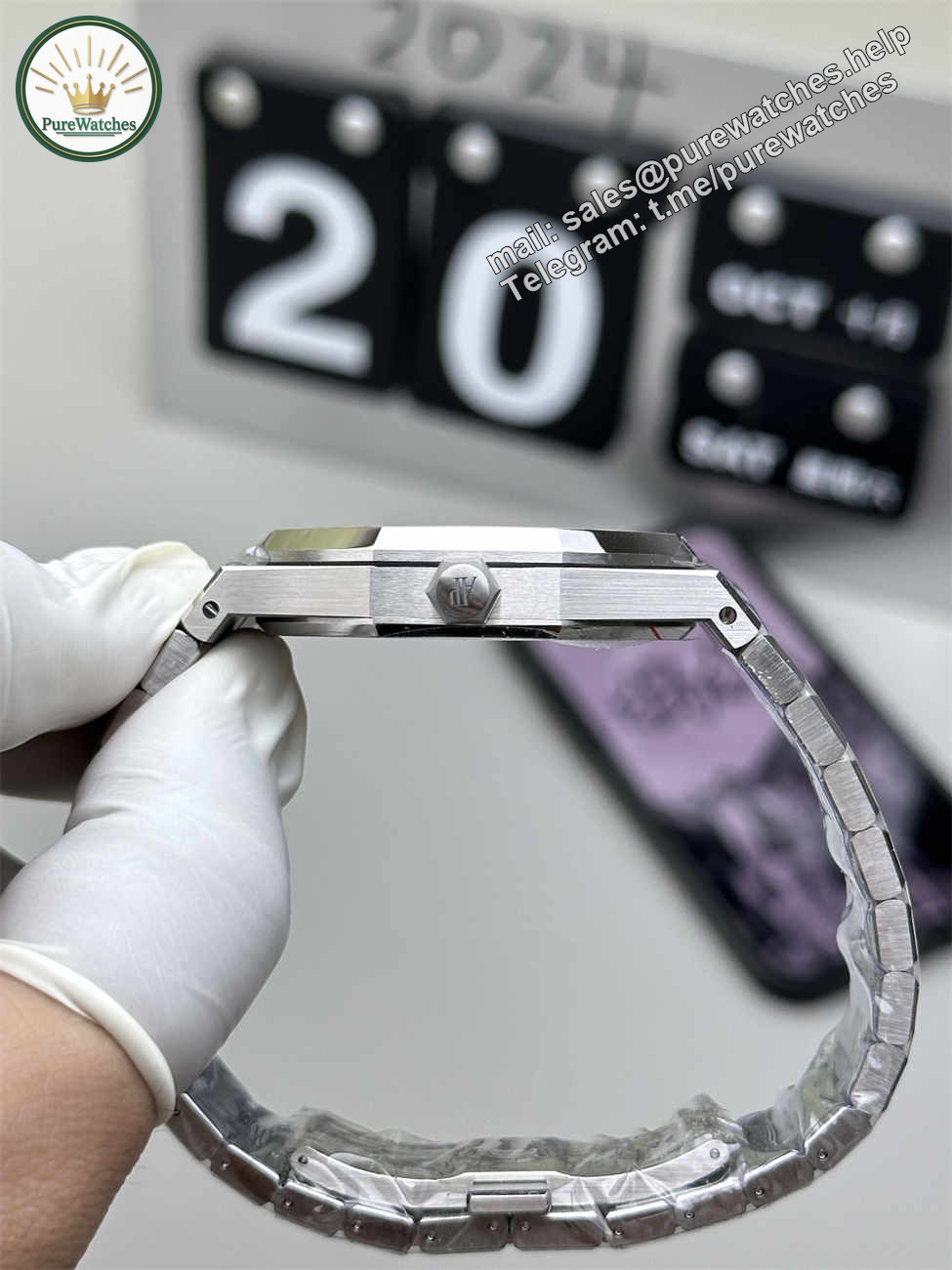 Audemars Piguet 15407 Replica – Royal Oak Double Balance Wheel Openworked 41mm Super Clone - Image 3