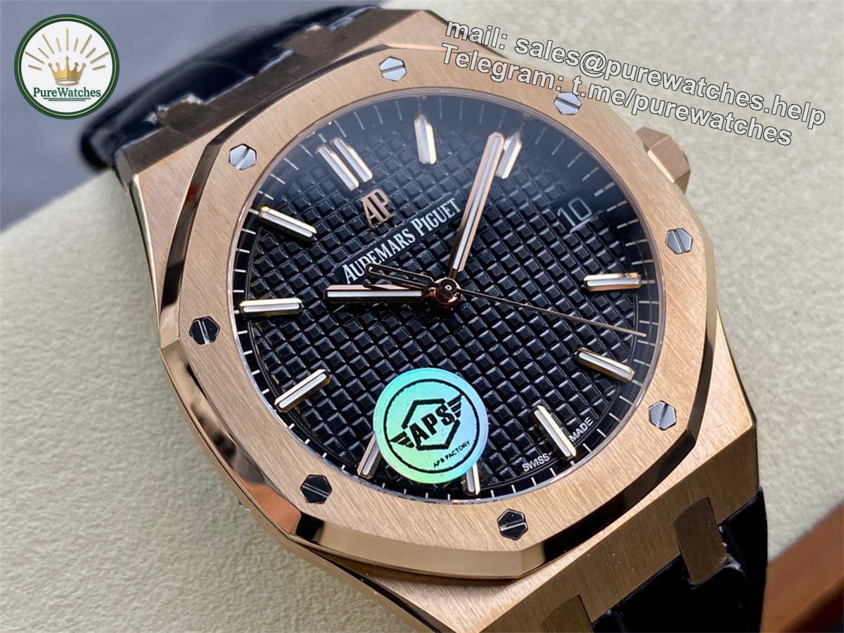 Audemars Piguet 15500 Replica – APS Factory Premium Royal Oak 15500OR Rose Gold Clone - Image 2