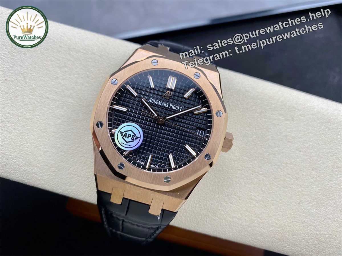 Audemars Piguet 15500 Replica – APS Factory Premium Royal Oak 15500OR Rose Gold Clone - Image 4
