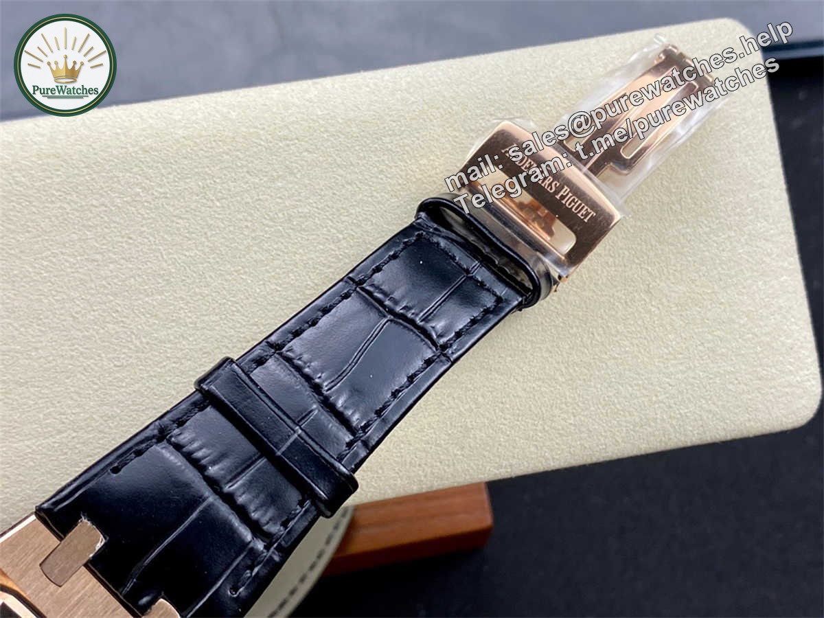 Audemars Piguet 15500 Replica – APS Factory Premium Royal Oak 15500OR Rose Gold Clone - Image 9