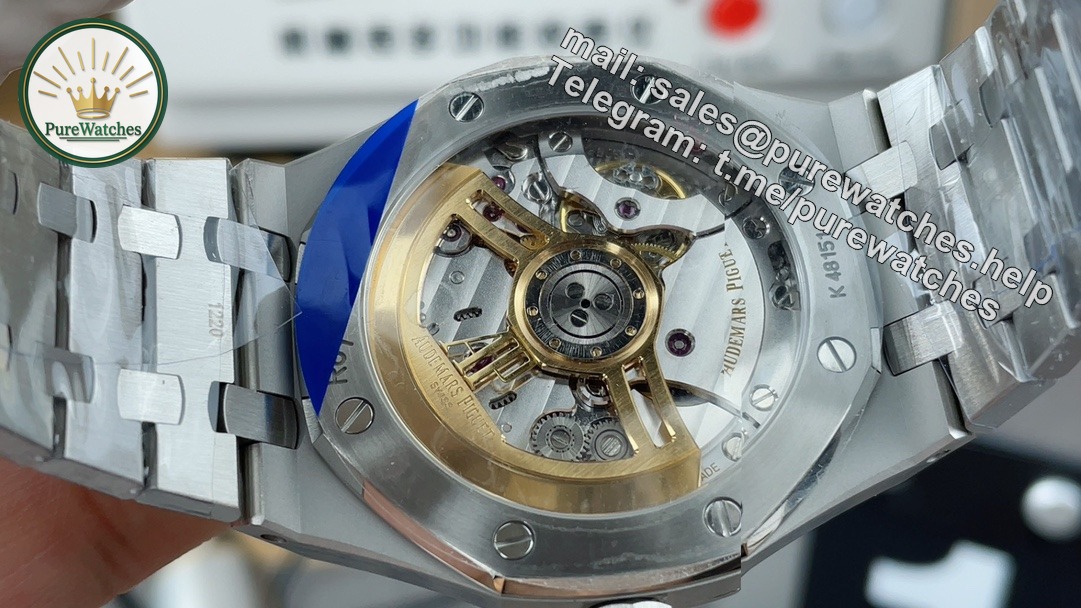 Audemars Piguet 15500 White – APS Factory Royal Oak 41mm Stainless Steel Automatic Watch - Image 8