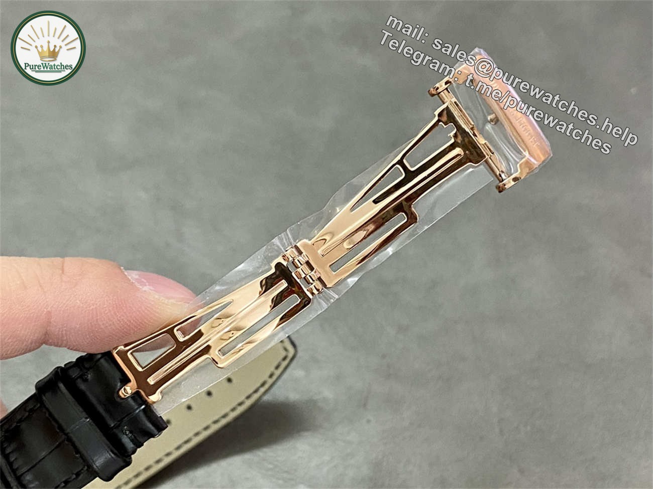APS Factory Audemars Piguet 15510 Rose Gold Edition – Royal Oak 41mm Black Dial - Image 7