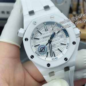 Audemars Piguet 15707 Ceramic Replica – APS White Ceramic Royal Oak Offshore 42mm