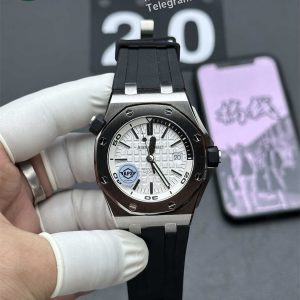 APS Factory Audemars Piguet 15710 White Dial Diver — Premium Royal Oak Offshore 42mm Replica