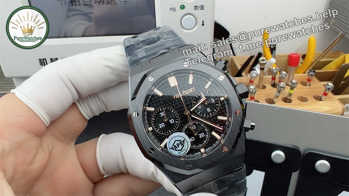 APS Factory Audemars Piguet 26240 Ceramic Replica �C Premium Full Ceramic Chronograph (2025 Edition)
