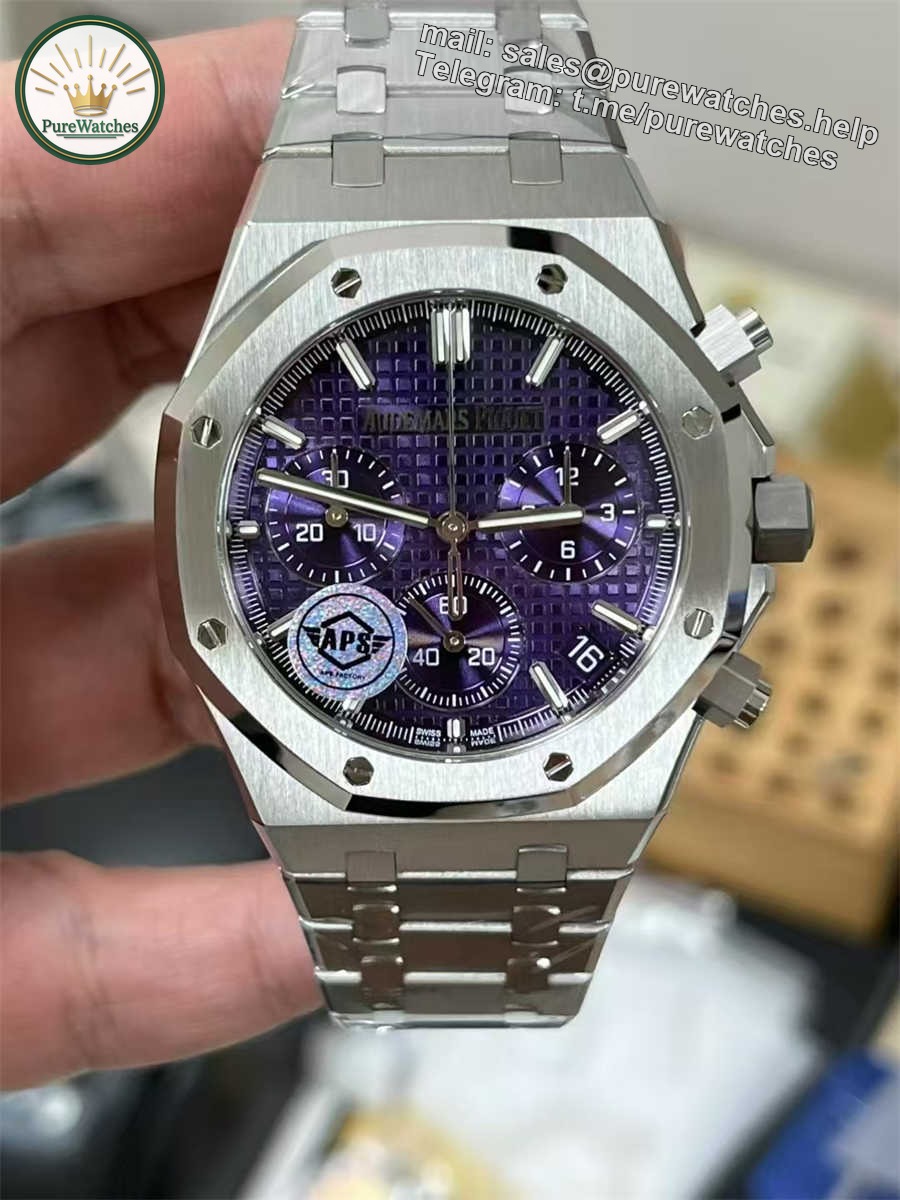 Audemars Piguet 26240BC Chronograph Replica �C APS Royal Oak 41mm White Gold