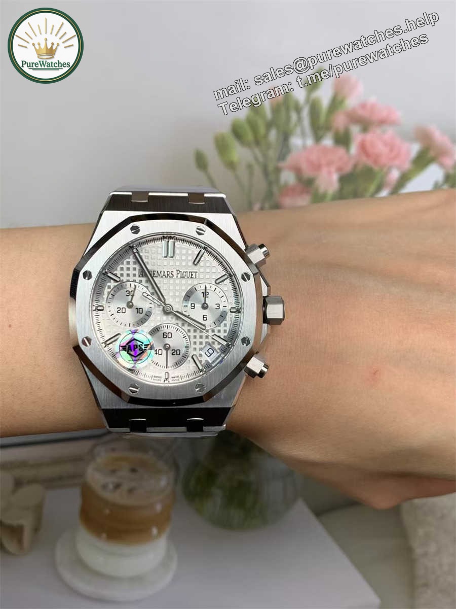 Audemars Piguet 26240ST Chronograph Replica �C APS Royal Oak Offshore 41mm Stainless Steel - Image 2