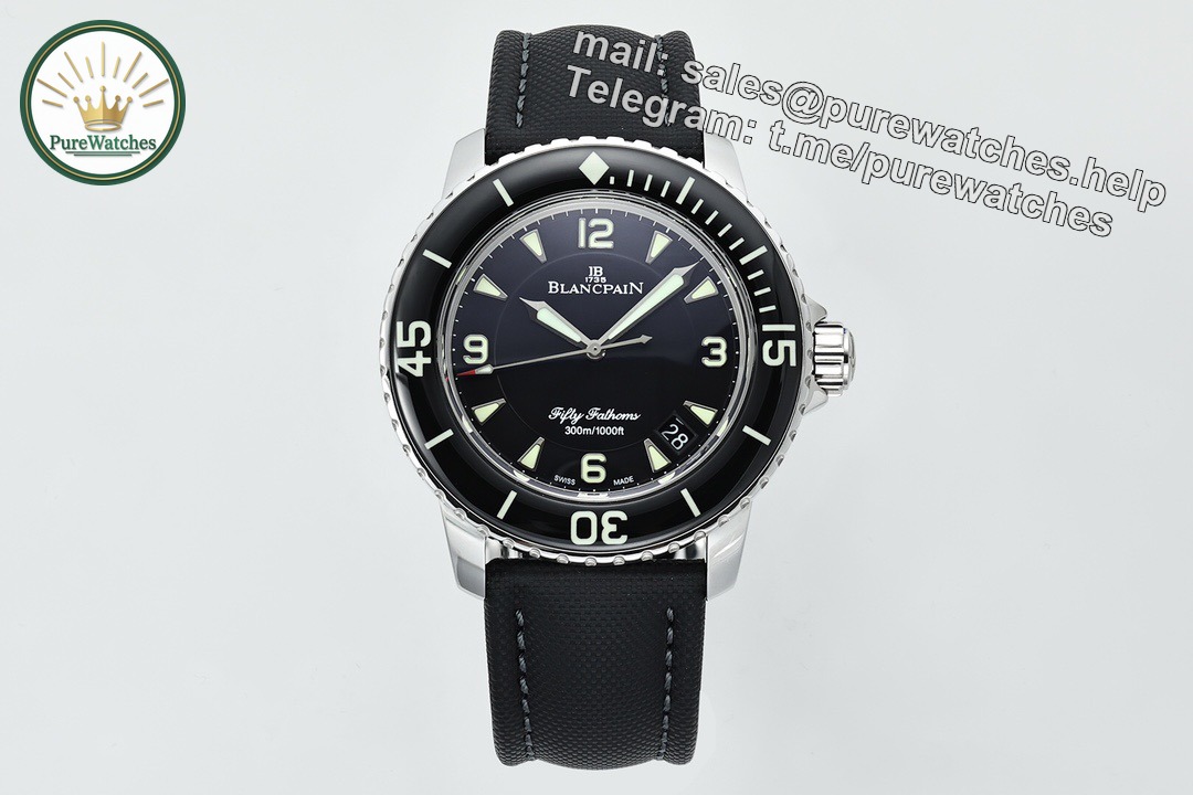 Best Blancpain Replica: ZF Fifty Fathoms 5015 (Sapphire Bezel)