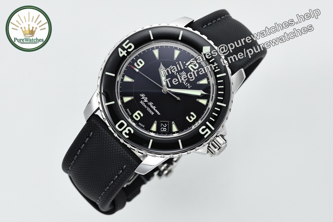 Best Blancpain Replica: ZF Fifty Fathoms 5015 (Sapphire Bezel) - Image 2