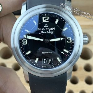 Blancpain Leman Big Date Replica 2850B-1130-64B – 6950 Automatic Movement