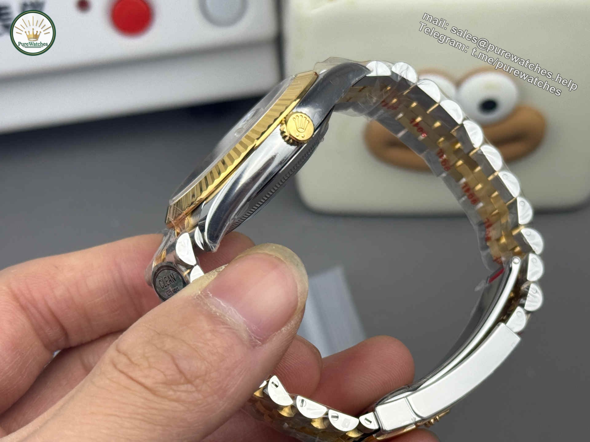 Clean Factory 126333-0022 Two-Tone Datejust 41 Replica - Image 4