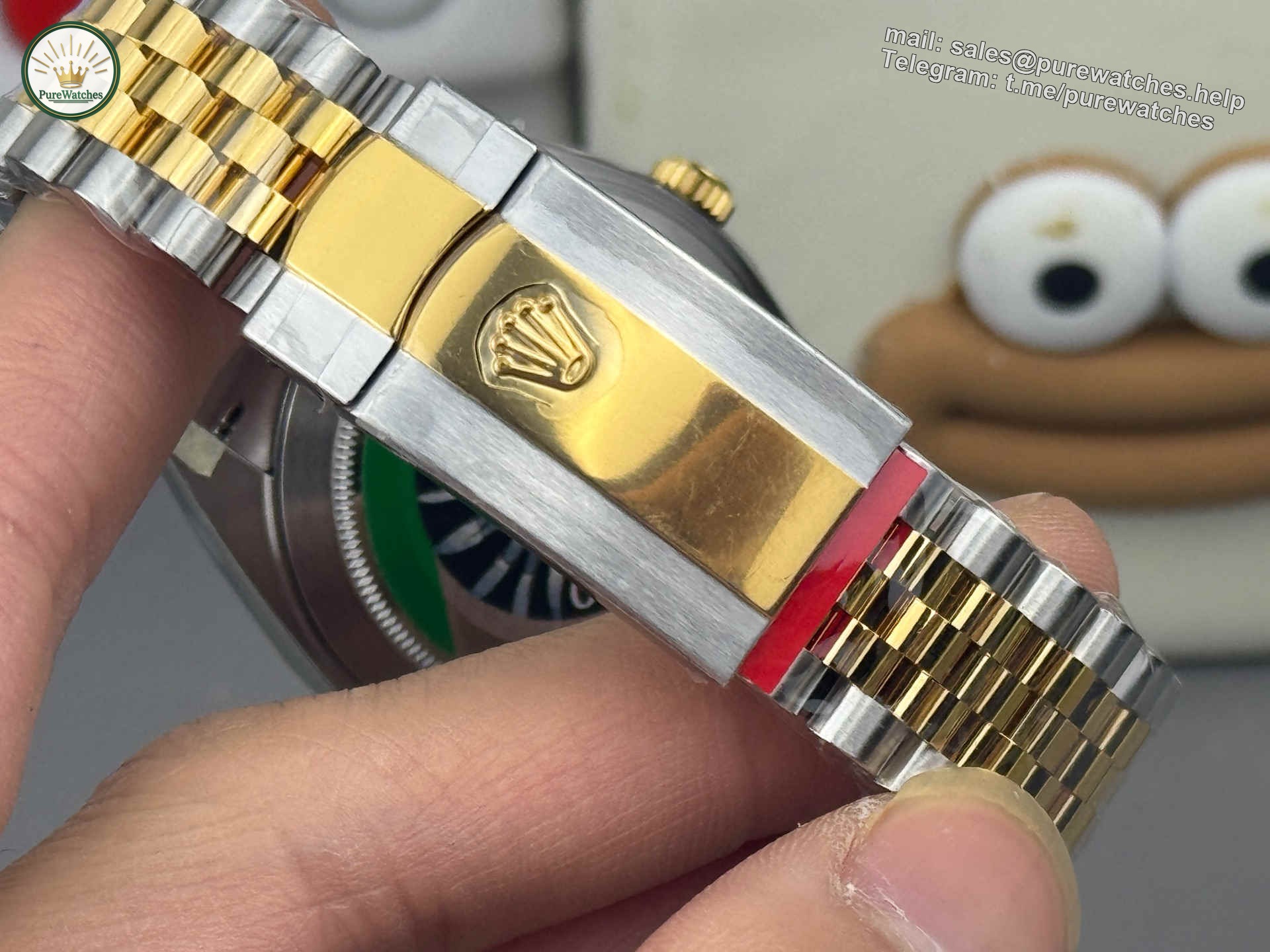 Clean Factory 126333-0022 Two-Tone Datejust 41 Replica - Image 6