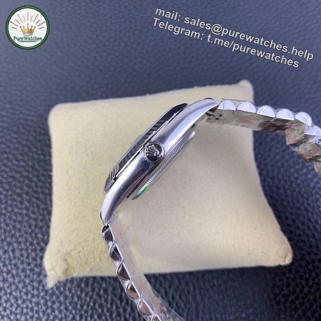 Clean Factory 126334‑0030 – 41mm Green Datejust Replica with 3235 Movement - Image 5
