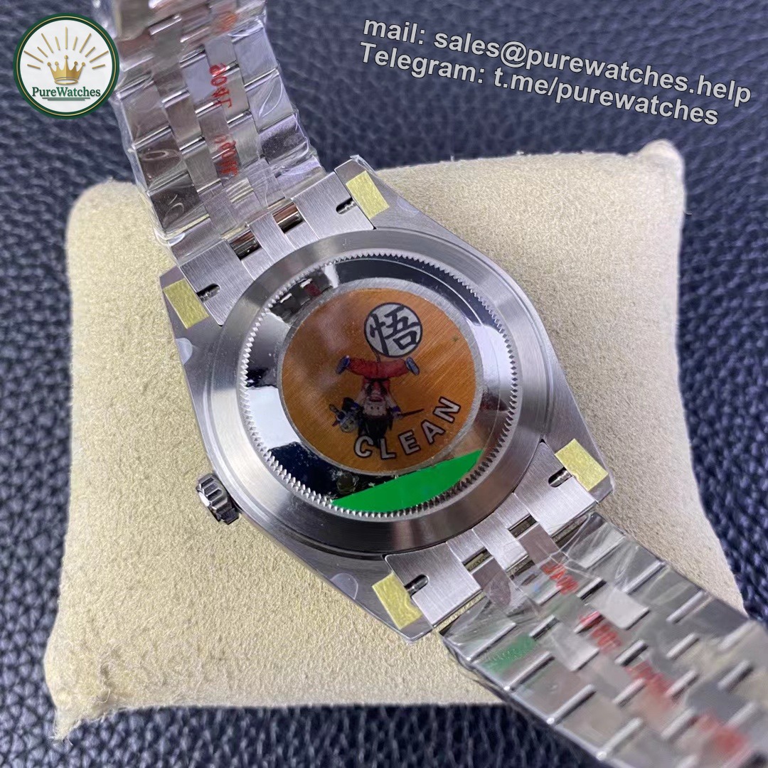 Clean Factory 126334‑0030 – 41mm Green Datejust Replica with 3235 Movement - Image 6