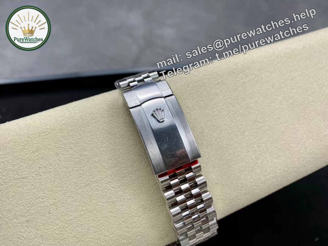 Clean Factory Datejust 36 126234 – Blue Tapestry Dial with Super Clone 3235 - Image 7