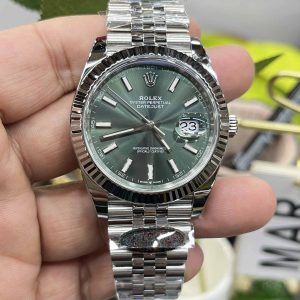 Clean Factory Datejust 41 126334 – Mint Green Dial 41mm