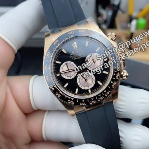 Clean Factory Daytona 126515LN �C Premium Everose Gold 40mm Chronograph Replica