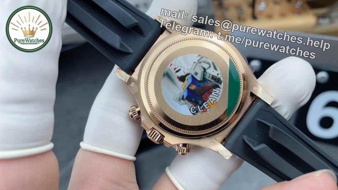 Clean Factory Daytona 126515LN �C Premium Everose Gold 40mm Chronograph Replica - Image 7
