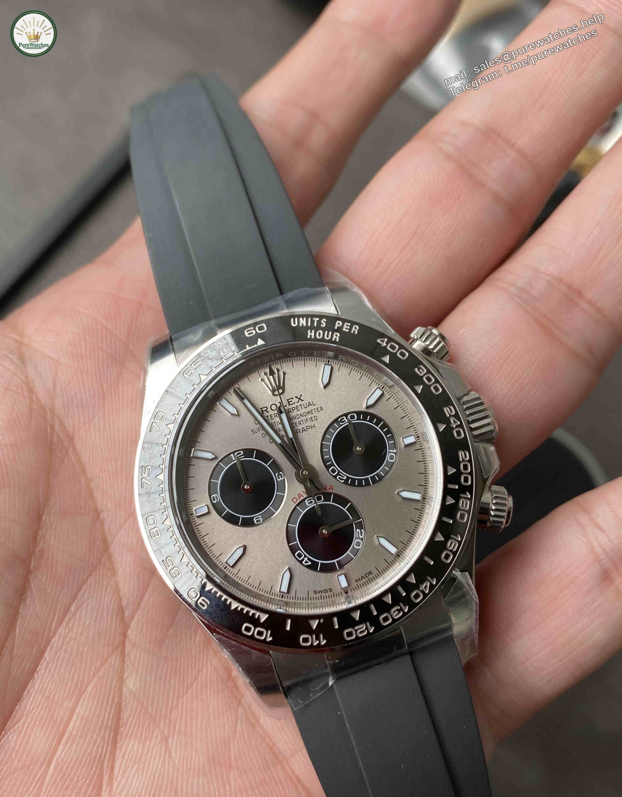 Clean Factory Daytona 126519 4131 �C Cement Grey Dial Daytona Clone - Image 4