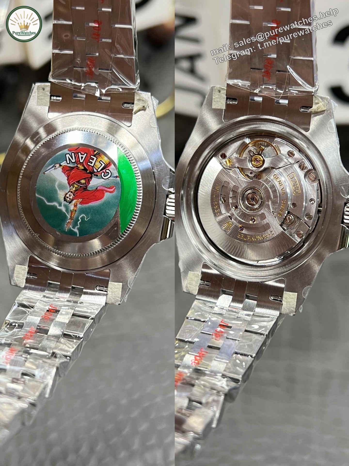 Clean Factory GMT Master II 126710BLNR ?C Premium ??Batman?? 3285 Automatic Replica - Image 7