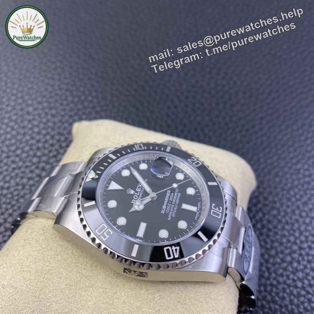Clean Factory Rolex 116610LN – Premium Submariner Black 40mm Replica - Image 9