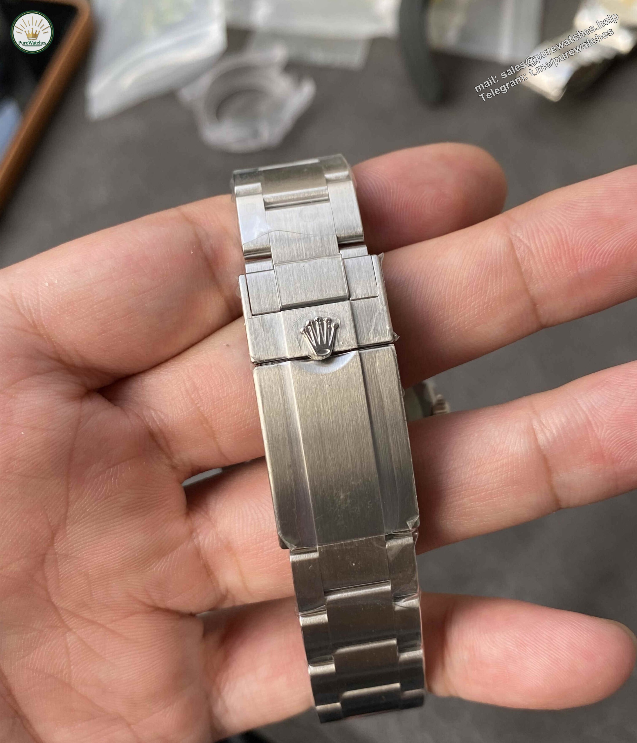 Clean Factory Rolex Air-King 3230 ?C Premium 40mm Air-King Replica in 904L Steel - Image 4