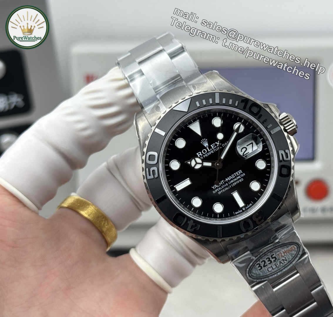 Clean Factory Yacht-Master 226627 ?C Grade 5 Titanium 42mm Replica with 3235 Movement - Image 4
