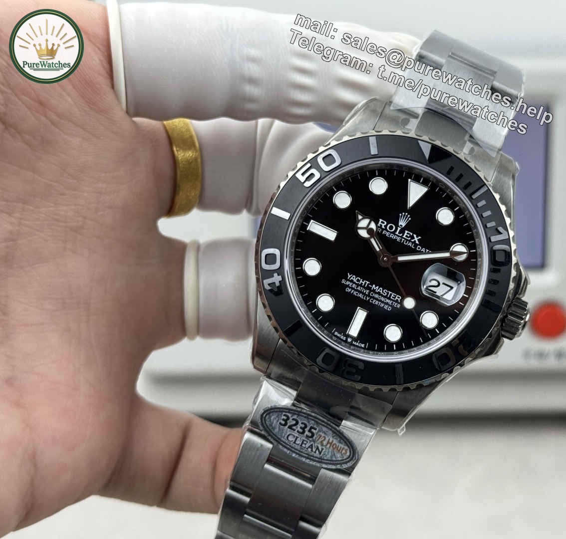 Clean Factory Yacht-Master 226627 ?C Grade 5 Titanium 42mm Replica with 3235 Movement - Image 5