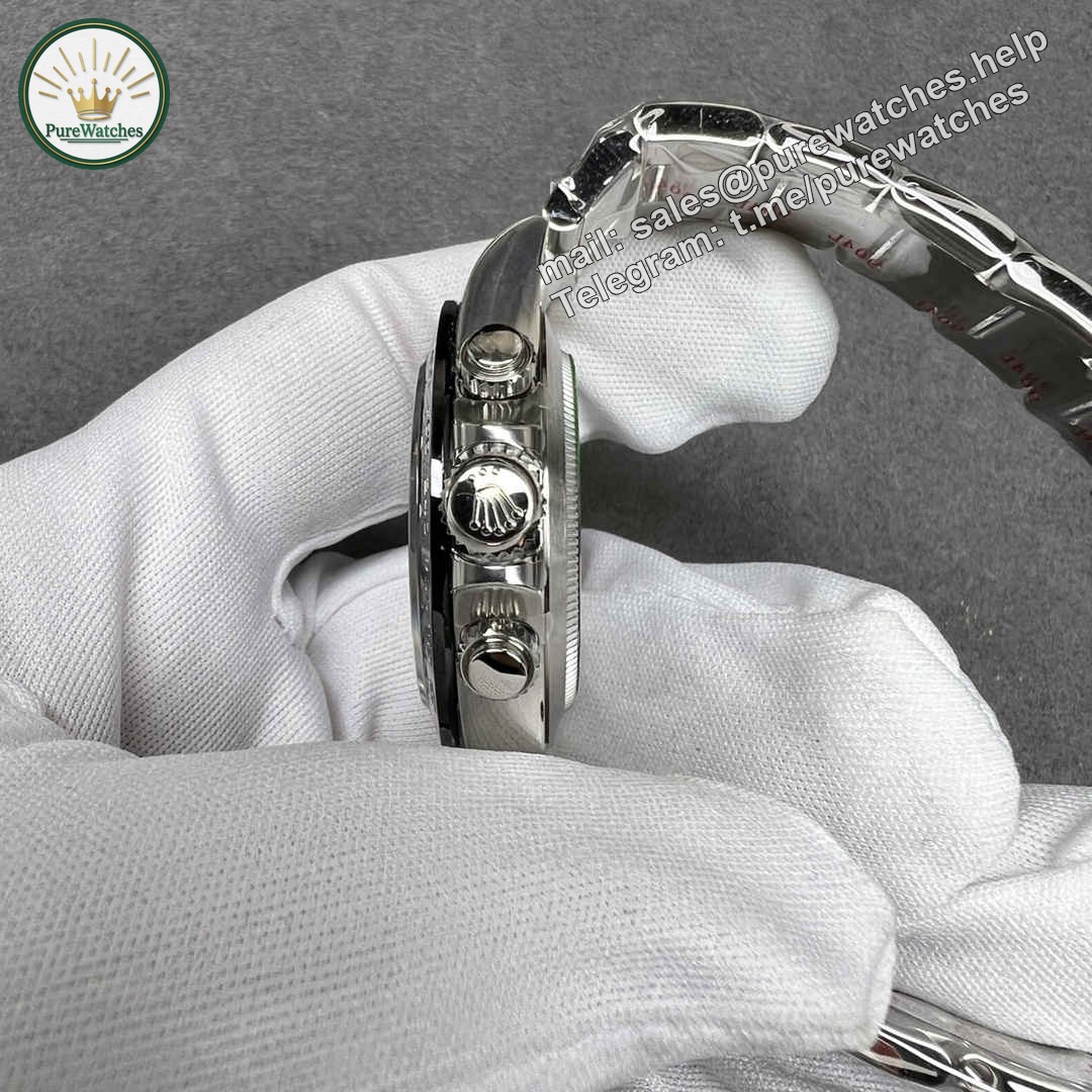 Clean Rolex Daytona 116500 4130 Panda Dial Replica �C 40mm 904L Steel | Super Clone Chronograph - Image 6