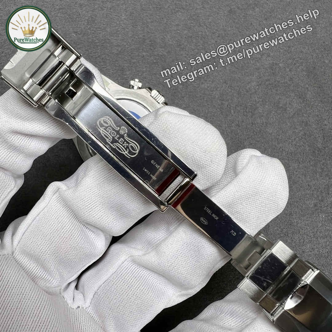 Clean Rolex Daytona 116500 4130 Panda Dial Replica ?C 40mm 904L Steel | Super Clone Chronograph - Image 8