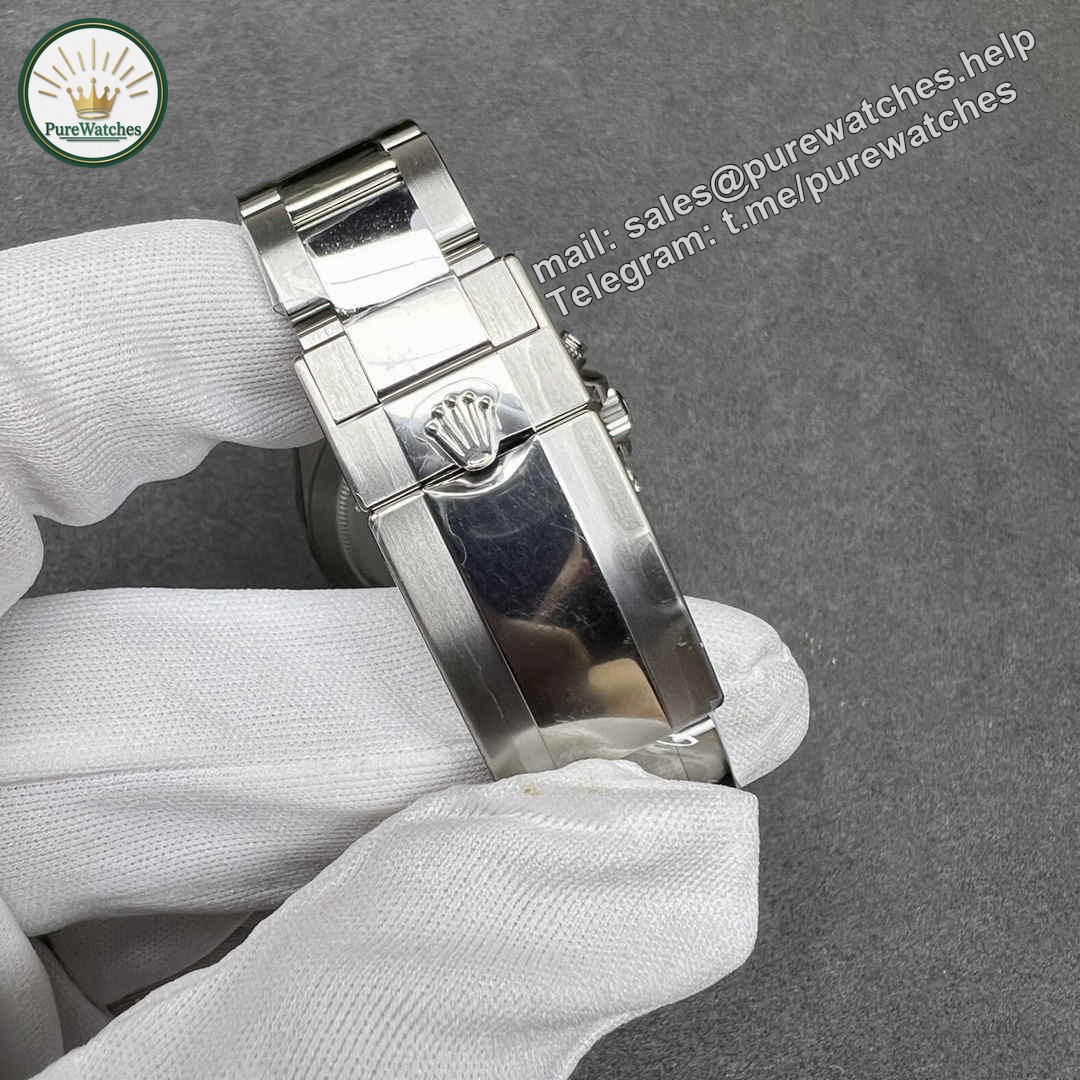 Clean Rolex Daytona 116500 4130 Panda Dial Replica ?C 40mm 904L Steel | Super Clone Chronograph - Image 4
