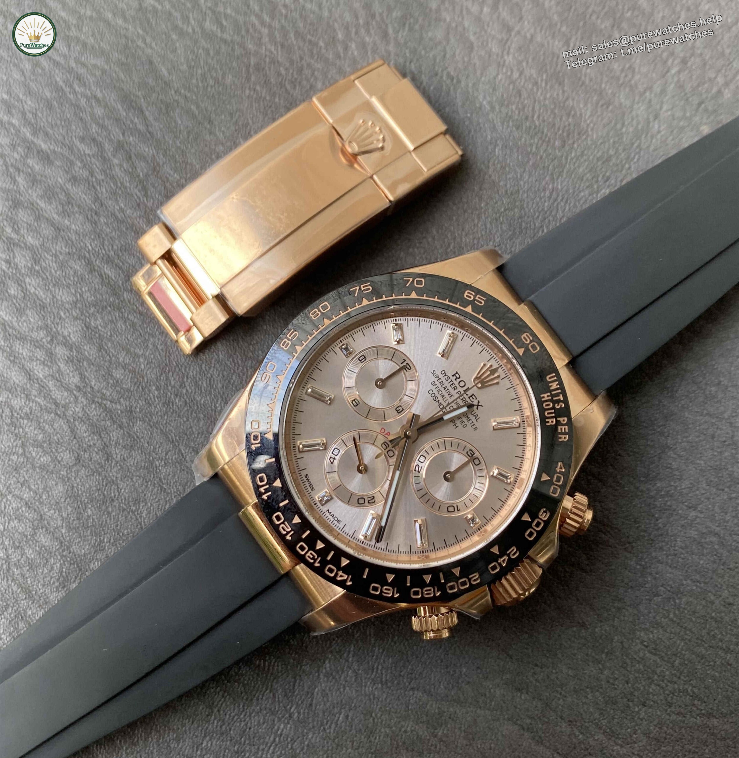 Clean Rolex Daytona 126515LN Replica ?C Premium Everose Gold Chronograph - Image 2