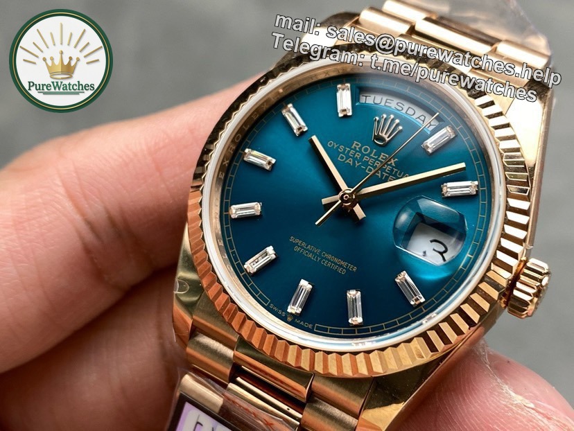 QF Factory Day Date 36 Rolex Replica – 36 mm Full-Weight Dress Watch - Image 2