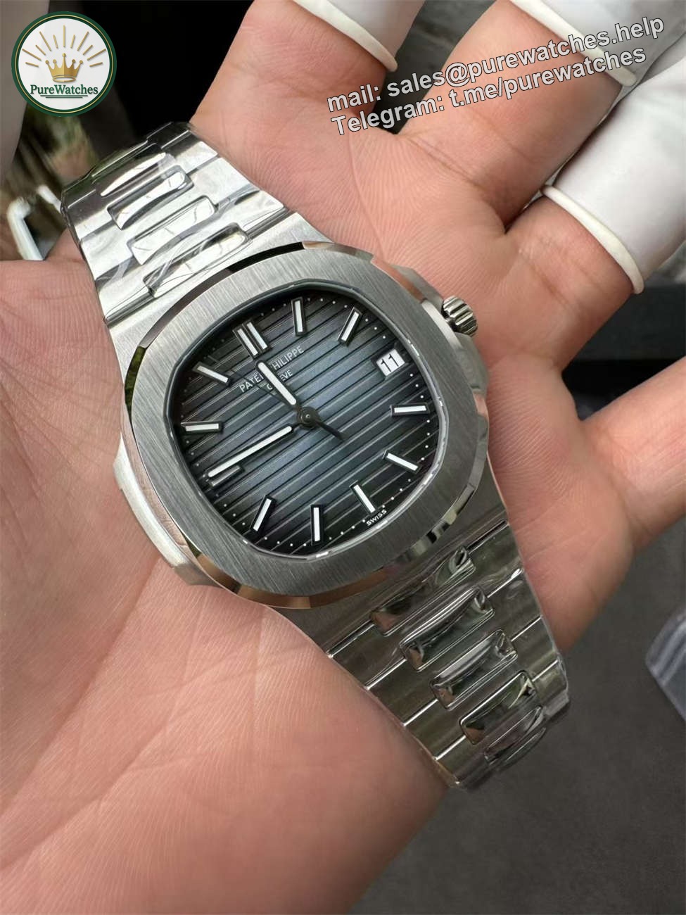 DDF 5711 Replica – 2025 Premium Nautilus 5711A with Accurate 120g Weight & CNC Case - Image 2