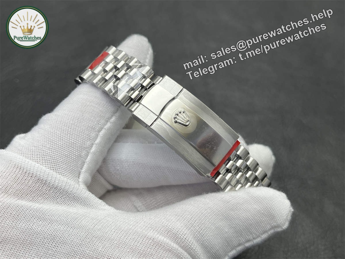 Grey Datejust 41 Replica – VS Factory Rolex Datejust m126300-0007 Rhodium Grey Dial 41mm - Image 7