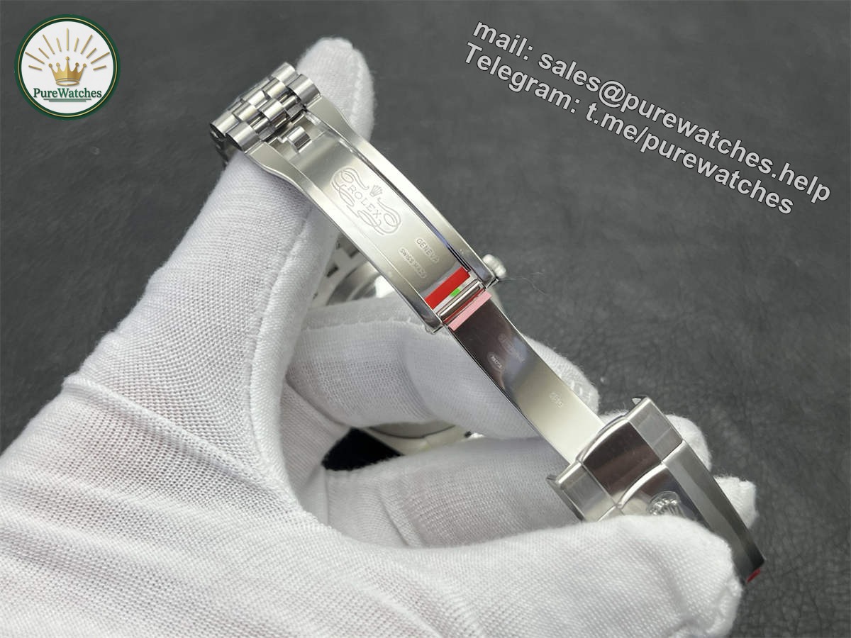 Grey Datejust 41 Replica – VS Factory Rolex Datejust m126300-0007 Rhodium Grey Dial 41mm - Image 8