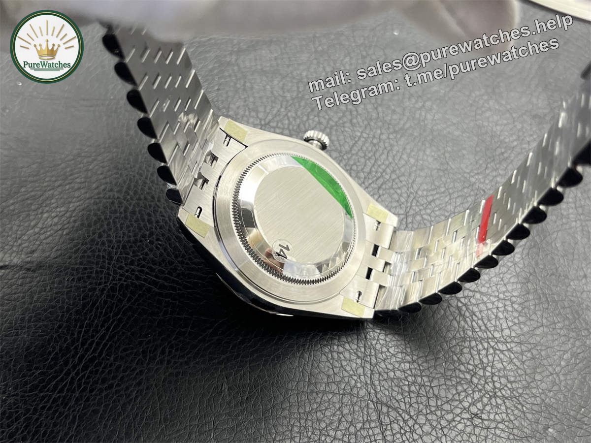 Grey Datejust 41 Replica – VS Factory Rolex Datejust m126300-0007 Rhodium Grey Dial 41mm - Image 9