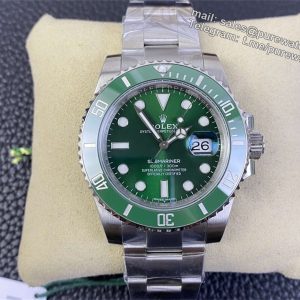 Hulk Rolex Submariner 116610LV VS Factory – Dandong 3135 Edition