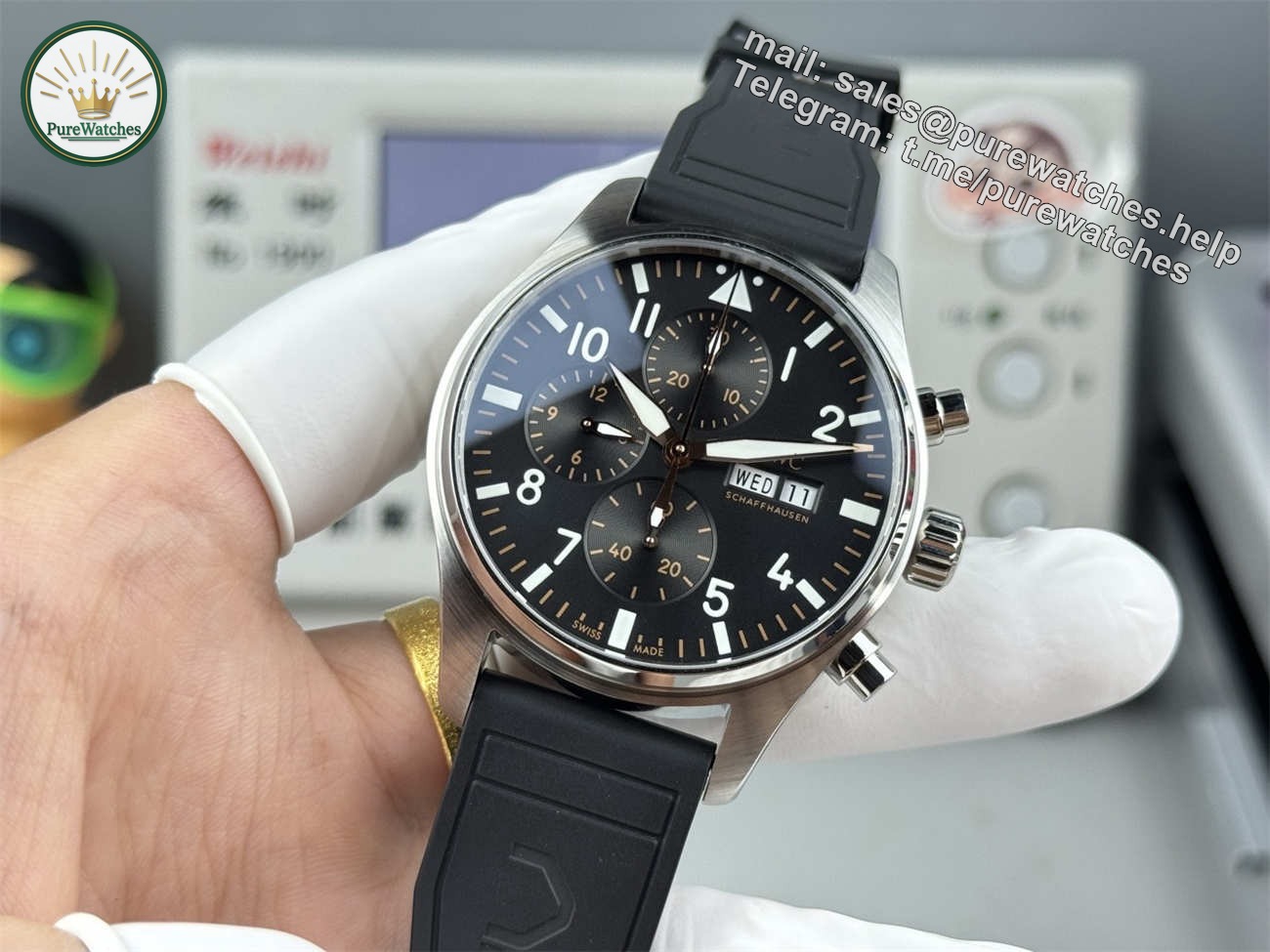IWC Pilot IW378009 Replica – F1® APXGP Chronograph Limited Edition - Image 4