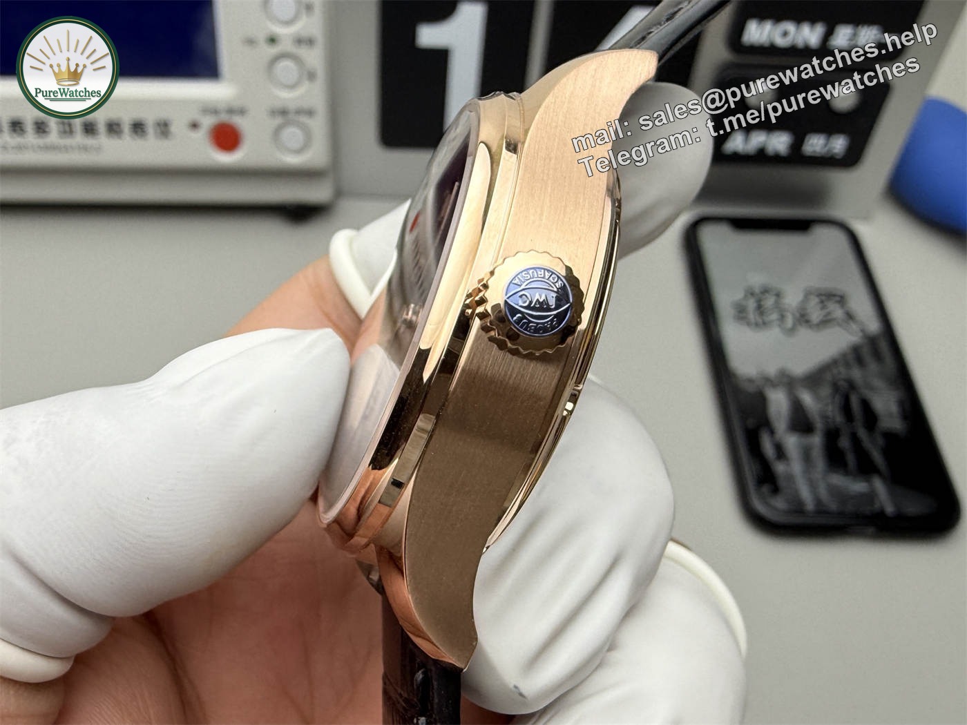 IWC Portugieser IW358401 Replica – 18K Rose Gold Automatic Watch - Image 5
