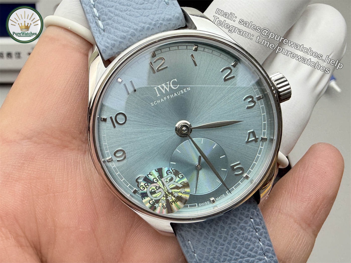 IWC Portugieser IW358402 Replica – 18K White Gold 40.4mm Dress Watch - Image 3