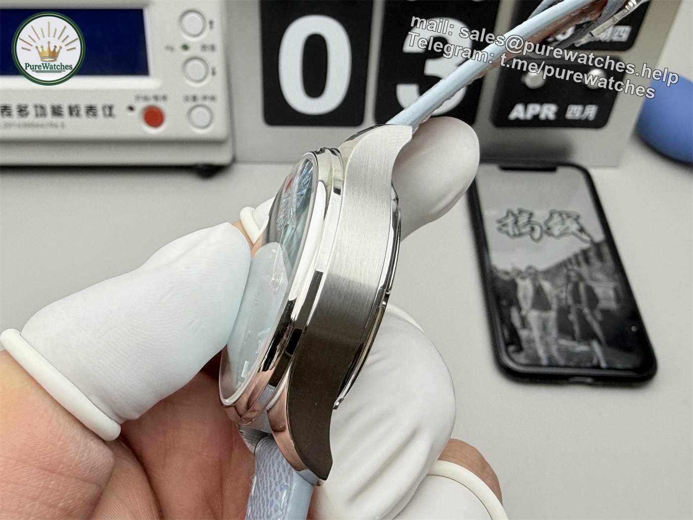 IWC Portugieser IW358402 Replica – 18K White Gold 40.4mm Dress Watch - Image 7