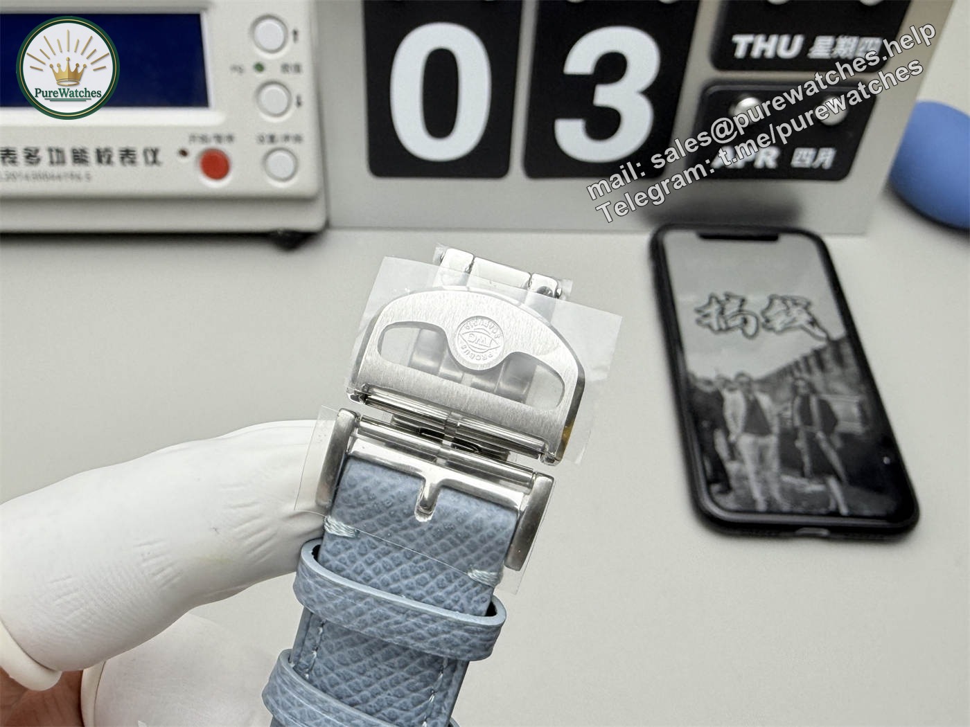 IWC Portugieser IW358402 Replica – 18K White Gold 40.4mm Dress Watch - Image 9