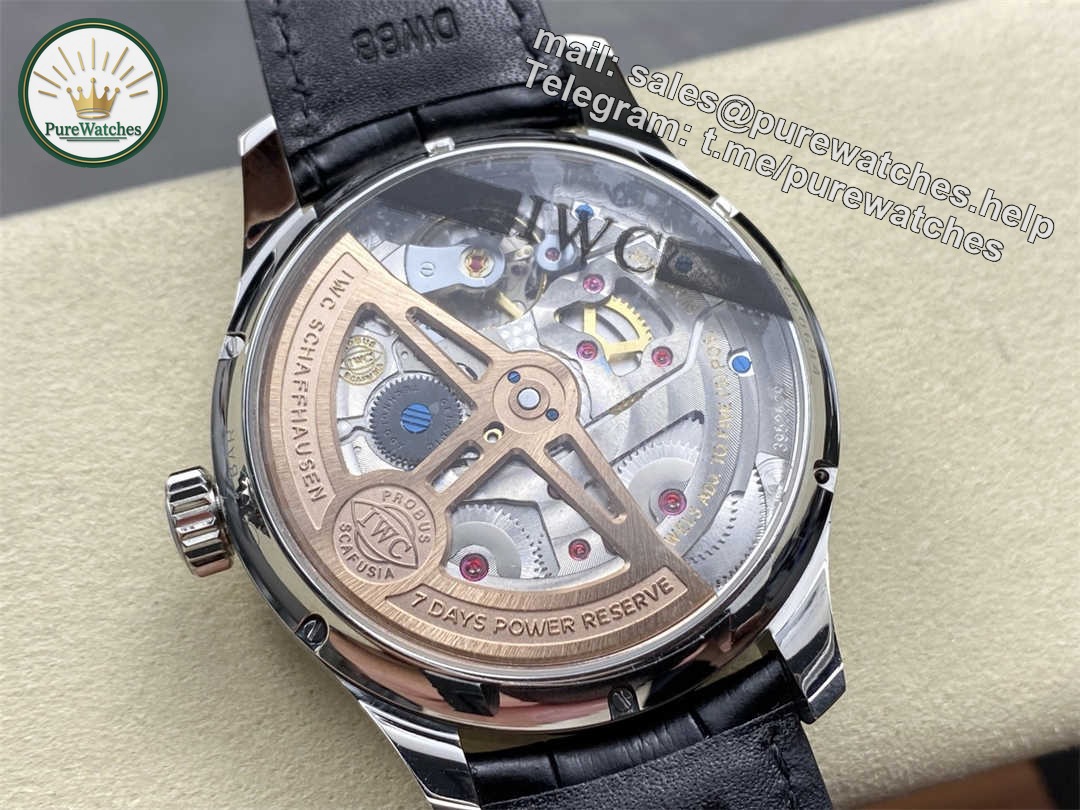 IWC Portuguese IW503406 Replica – Platinum Perpetual Calendar Watch by APS Factory - Image 8