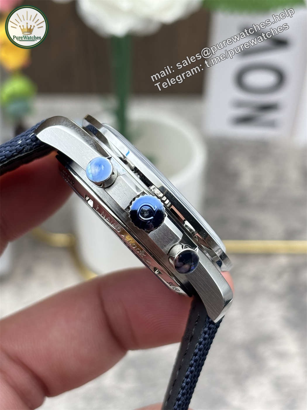 Omega Speedmaster Snoopy Replica 310.32.42.50.02.001 – Silver Snoopy Manual Chronograph 42mm - Image 4