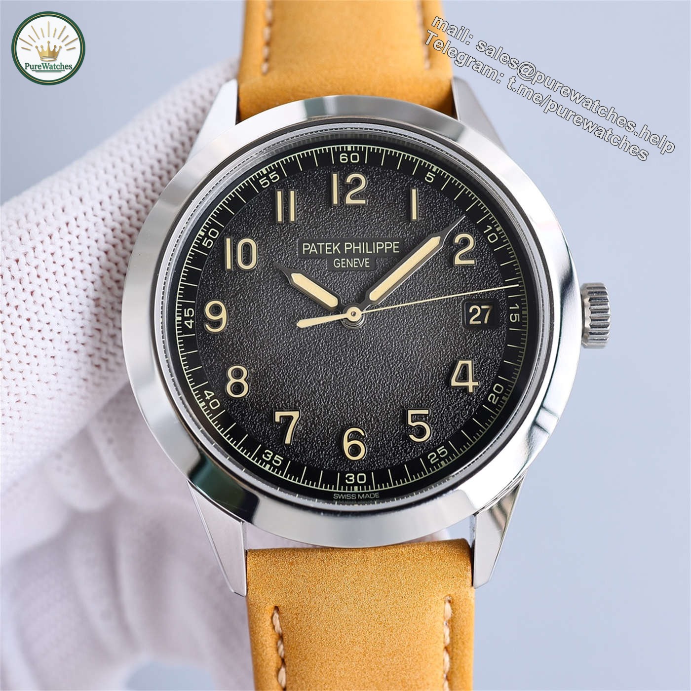 Patek Philippe 5226G Replica | GR Factory Super Clone with 2 Straps