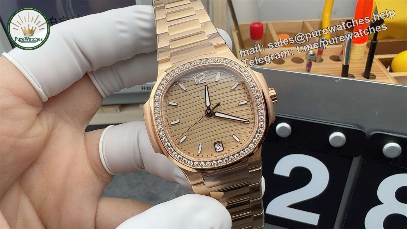 Patek Philippe 7118/1200R Replica | 3K Factory Rose Gold & Diamond Super Clone